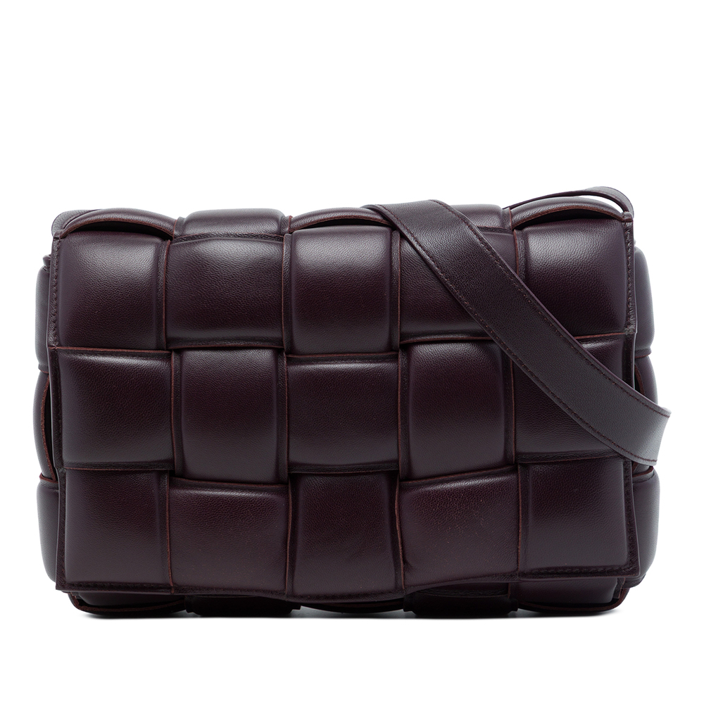 Pre-Loved Bottega Veneta Nappa Intrecciato Padded Cassette Crossbody